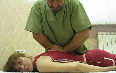 Manuelle Therapie für die Lumbalosteochondose